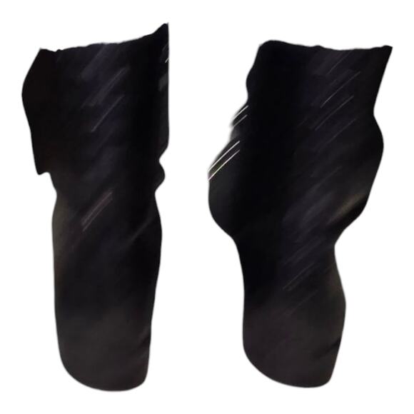 Schutz Marieta Boot in Crocco BLACK STUDDED GOTH GRUNGE COMBAT BOOTS SIZE 6.5 - Picture 7 of 10